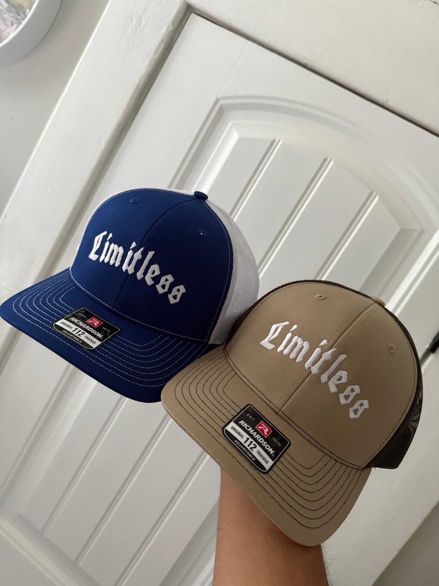 Limitless snapback trucker hat